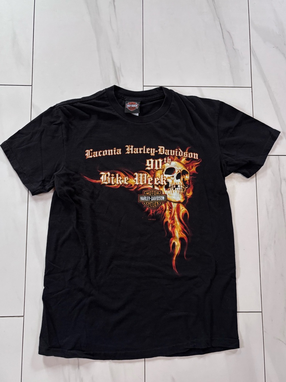 Harley-Davidson Laconia Bike Week Tee size small